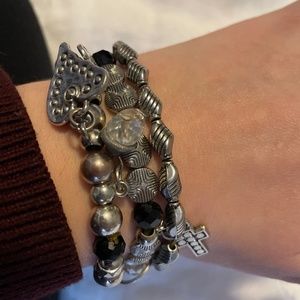 Three piece bracelet set